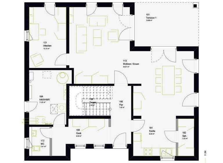 Villa zum Kauf - Erstbezug provisionsfrei 522.840 € 7 Zimmer 177,2 m² 492 m² Grundstück Zweifall Stolberg 52224