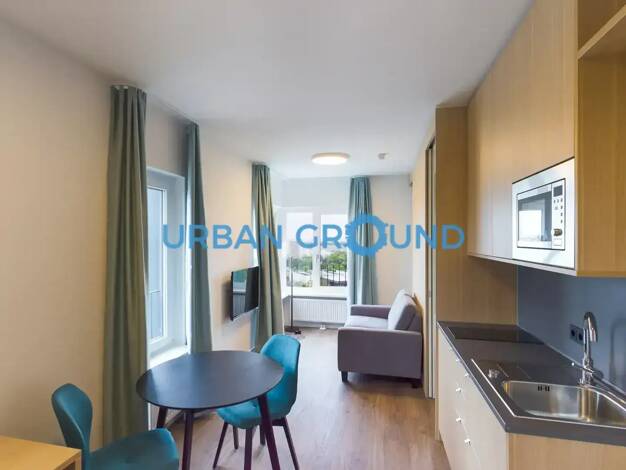 Studio zur Miete 1.075 € 2 Zimmer 30 m² 15. Geschoss frei ab 01.04.2026 Lehrter Straße Moabit Berlin 10557