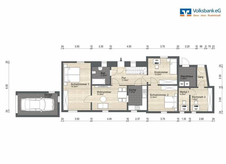 Einfamilienhaus zum Kauf 85.000 € 6 Zimmer 137 m² 193 m² Grundstück Sitzendorf 07429