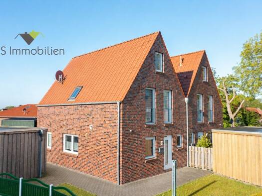 Doppelhaushälfte zur Miete 900 € 3 Zimmer 87 m² 280 m² Grundstück frei ab sofort Jüchertor 44 A Esens Esens 26427