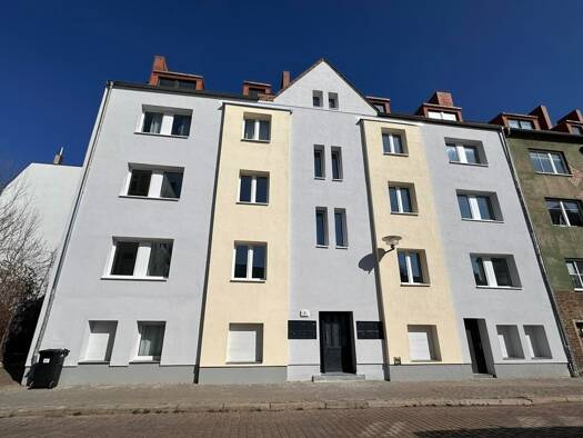 Wohnung zur Miete 1.000 € 4 Zimmer 80 m² 2. Geschoss Grimmstraße 1 Freiimfelde Halle 06112