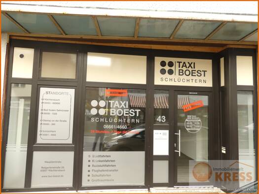 Laden zur Miete 850 € 2 Zimmer 135 m² Verkaufsfläche Schlüchtern 36381