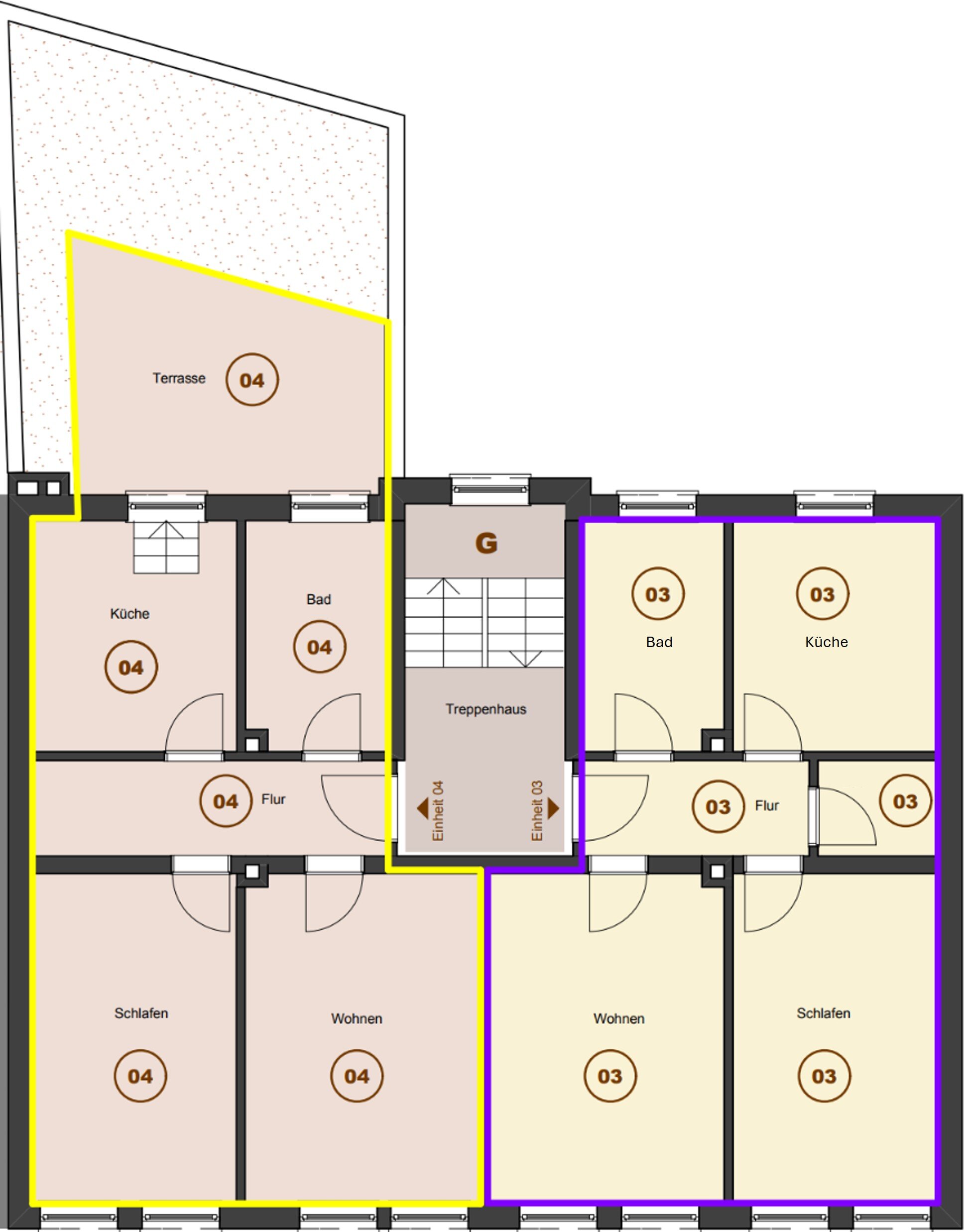 Terrassenwohnung zum Kauf provisionsfrei 279.000 € 2 Zimmer 62 m²<br/>Wohnfläche 1.<br/>Geschoss ab sofort<br/>Verfügbarkeit Werderstraße 4 Wöhrd Nürnberg 90489