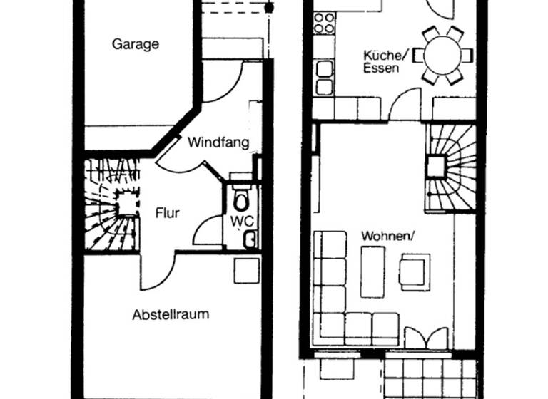 Reihenmittelhaus zum Kauf 519.000 € 4 Zimmer 121 m² 129 m² Grundstück Münsinger Weg 28 Aldingen Remseck am Neckar / Aldingen am Neckar 71686