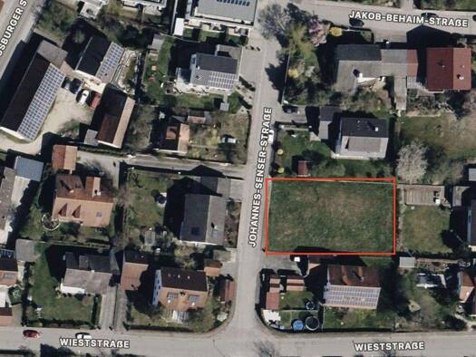 Grundstück zum Kauf provisionsfrei 565.000 € 910 m² Grundstück Johannes-Senser-Straße Schrobenhausen 86529