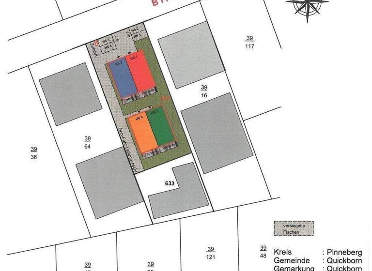 Maisonette zur Miete - Erstbezug 2.090 € 5 Zimmer 127 m² 2. Geschoss Birkenweg 8 Quickborn 25451
