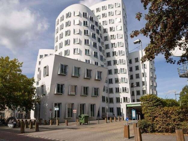 Bürofläche zur Miete provisionsfrei 13 m² Bürofläche teilbar ab 13 m² Neuer Zollhof 3 Hafen Düsseldorf 40221