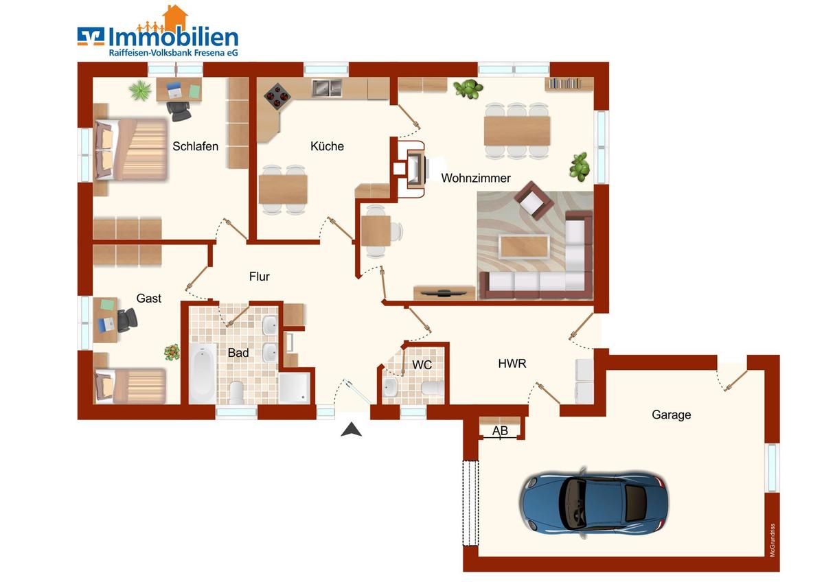 Bungalow zum Kauf provisionsfrei 455.000 € 3 Zimmer 130 m²<br/>Wohnfläche 897 m²<br/>Grundstück Süderneuland I Norden 26506