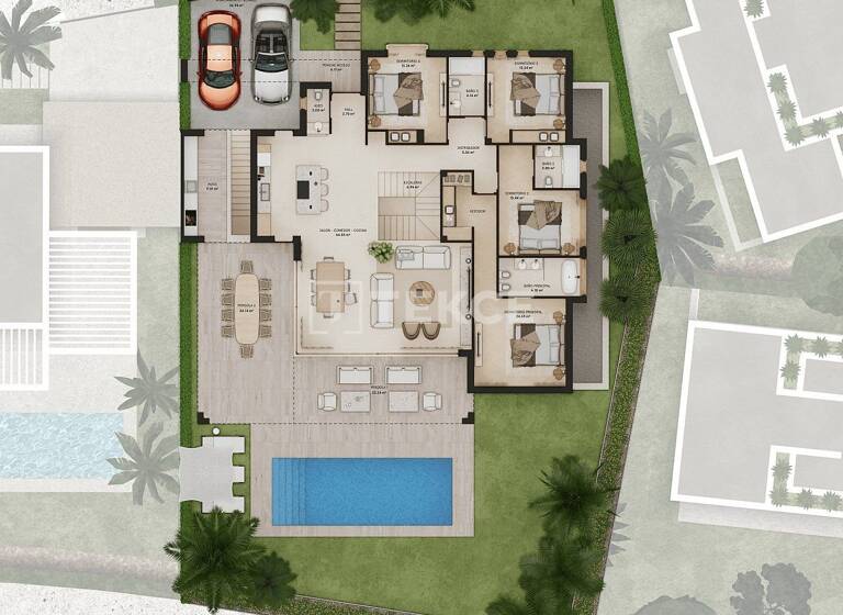 Einfamilienhaus zum Kauf 1.700.000 € 6 Zimmer 400 m² 575 m² Grundstück Málaga 29650