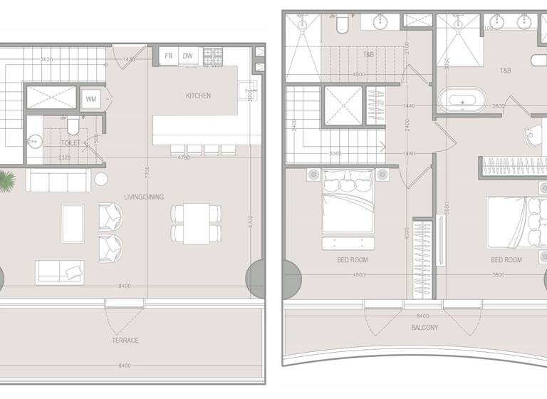 Wohnung zum Kauf provisionsfrei 774.307 € 3 Zimmer 161,1 m² Dubai 00000