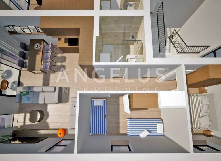 Wohnung zum Kauf 213.000 € 3 Zimmer 60 m² 2. Geschoss Povljana