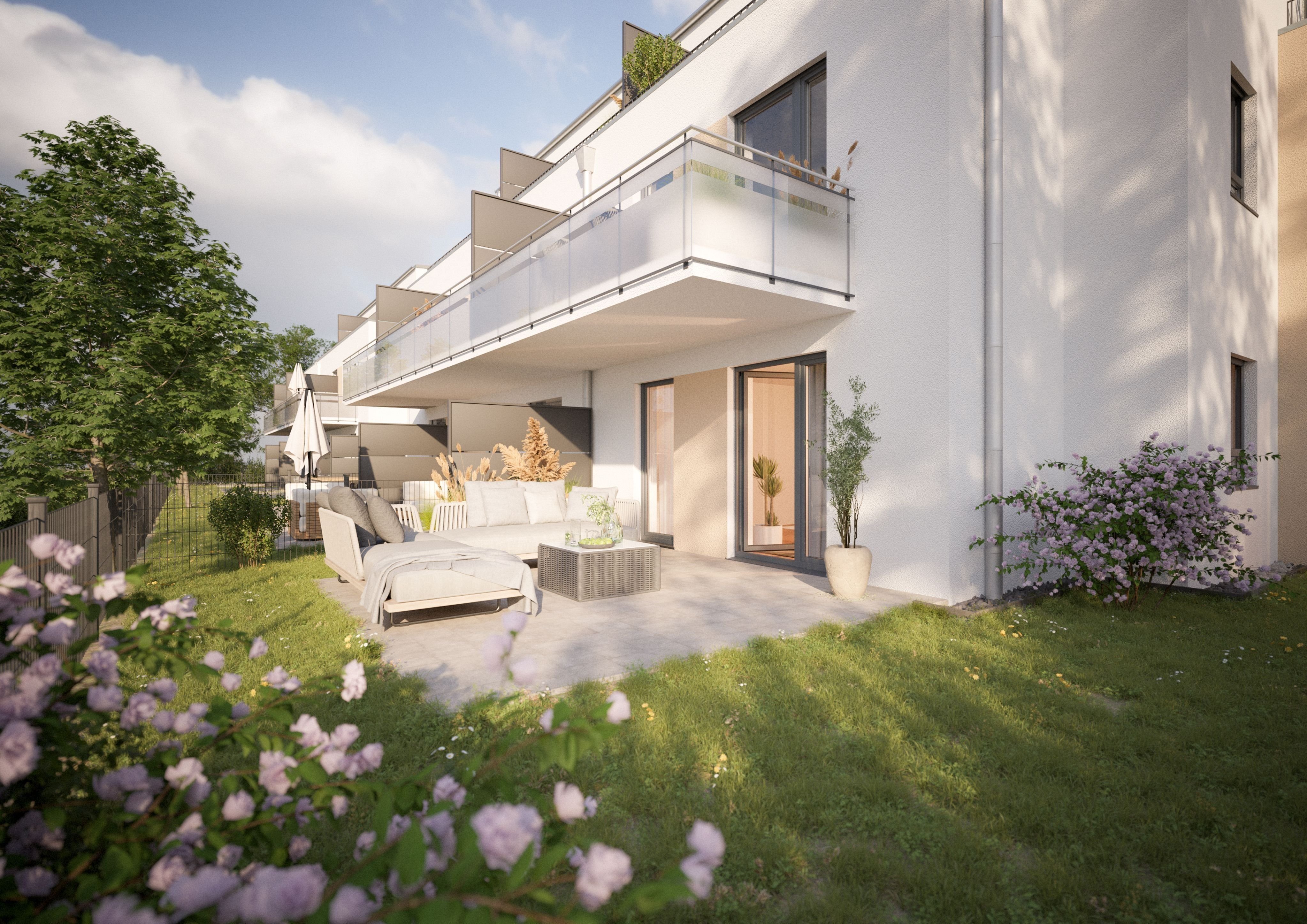 Terrassenwohnung zum Kauf provisionsfrei 393.950 € 2 Zimmer 56,4 m²<br/>Wohnfläche EG<br/>Geschoss Am Sailersberg Röthenbach Röthenbach an der Pegnitz 90552