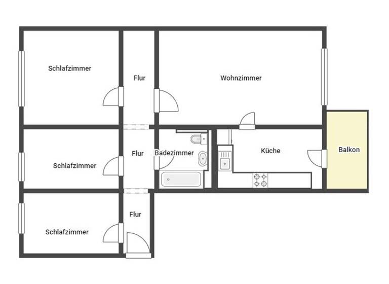 Sonstiges zum Kauf als Kapitalanlage geeignet 179.000 € 4 Zimmer 68 m² Ostseeviertel Greifswald 17491