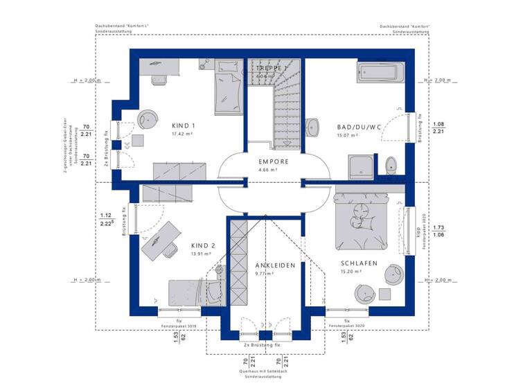 Einfamilienhaus zum Kauf 497.356 € 5 Zimmer 167,1 m²<br/>Wohnfläche 480 m²<br/>Grundstück Wildbader Str. 50/1 Rötenbach Bad-Teinach 75385