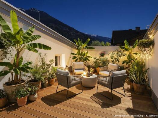 Penthouse zum Kauf - Erstbezug 4 Zimmer 98,5 m² 3. Geschoss Sennereistraße 1 Fügen 6263