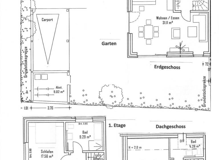 Doppelhaushälfte zur Miete 1.350 € 5 Zimmer 158 m² 347 m² Grundstück frei ab 01.07.2026 Innenstadt Gütersloh 33330