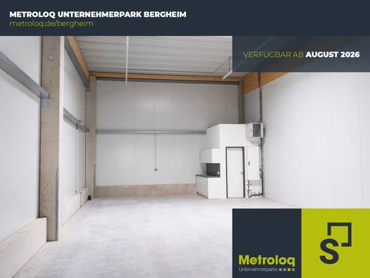 Lagerhalle zur Miete - Erstbezug provisionsfrei 1.300 € 135 m² Lagerfläche Blerichen Bedburg 50181