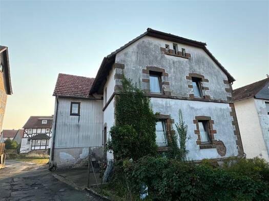 Einfamilienhaus zum Kauf 59.000 € 5 Zimmer 165 m² 313 m² Grundstück Haubern Frankenberg (Eder) 35066