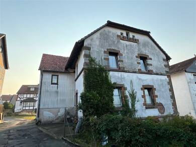 Einfamilienhaus zum Kauf 59.000 € 5 Zimmer 165 m² 313 m² Grundstück Haubern Frankenberg (Eder) 35066