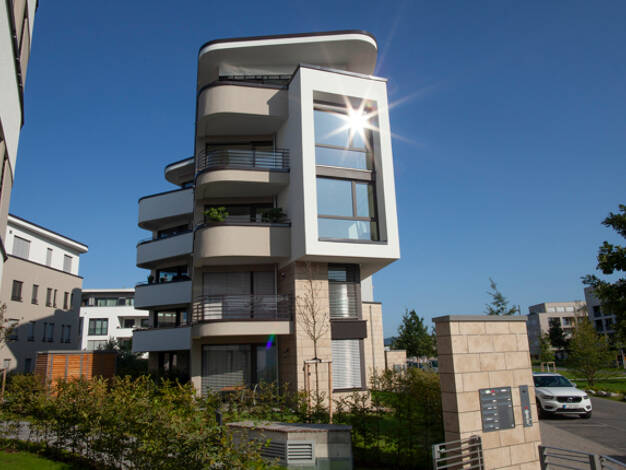 Wohnung zum Kauf - Neubau provisionsfrei 877.500 € 3 Zimmer 92,4 m² 1. Geschoss Frankfurt am Main 60438