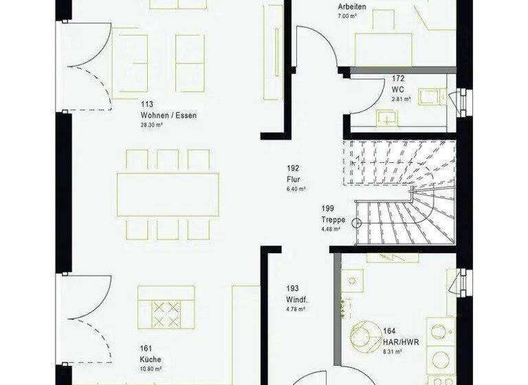 Einfamilienhaus zum Kauf provisionsfrei 317.999 € 5 Zimmer 145 m² 803 m² Grundstück Altmannshof Poppenricht 92284