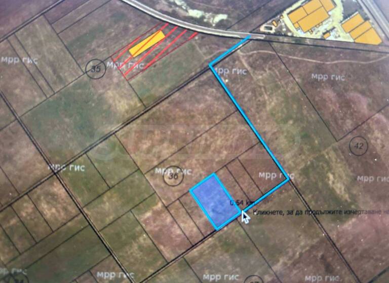 Landwirtschaftliche Fläche zum Kauf 125.780 € Kostinbrod