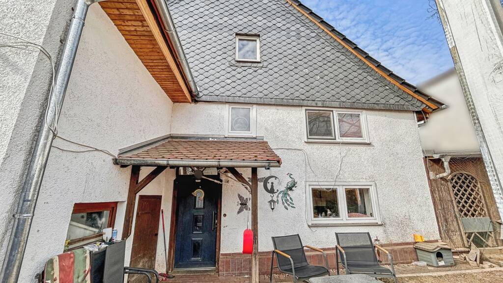 Einfamilienhaus zum Kauf 129.000 € 3 Zimmer 85 m² 150 m² Grundstück Nieder-Ofleiden Homberg 35315