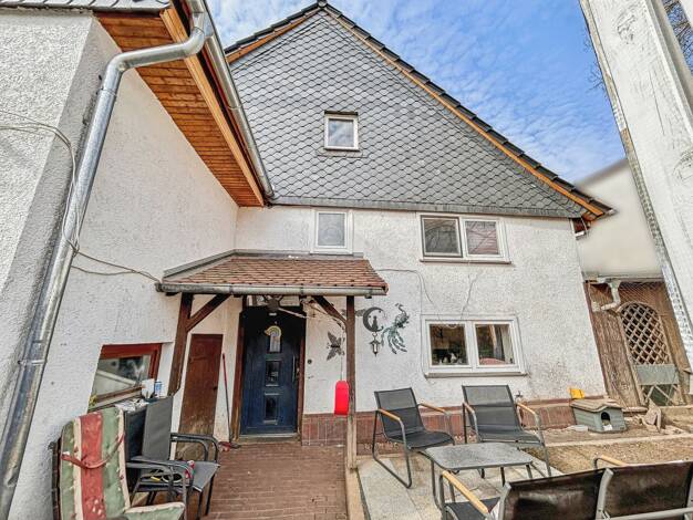 Einfamilienhaus zum Kauf 129.000 € 3 Zimmer 85 m² 150 m² Grundstück Nieder-Ofleiden Homberg 35315