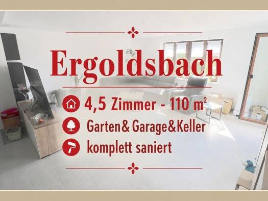 Wohnung zur Miete 1.430 € 4,5 Zimmer 110 m² EG Prinkofen Ergoldsbach 84061
