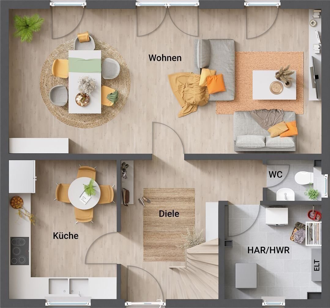 Einfamilienhaus zum Kauf provisionsfrei 311.750 € 5 Zimmer 124 m²<br/>Wohnfläche 651 m²<br/>Grundstück Feldstraße Stedum Hohenhameln 31249