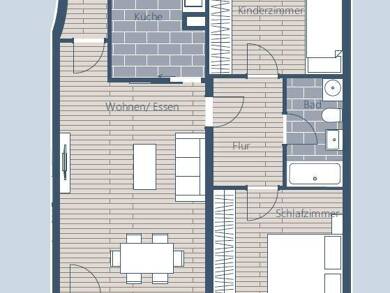 Wohnung zum Kauf provisionsfrei 245.600 € 3 Zimmer 74,6 m² 1. Geschoss Lindenau Leipzig 04177