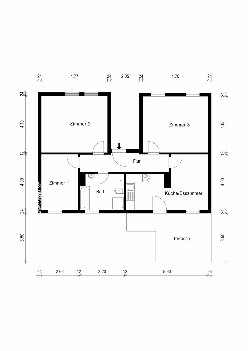 Wohnung zur Miete 750 € 3 Zimmer 80 m²<br/>Wohnfläche 01.03.2025<br/>Verfügbarkeit Eichwald Kassel 34123