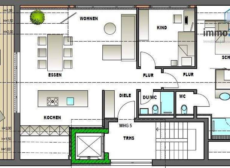 Wohnung zum Kauf provisionsfrei 599.000 € 3 Zimmer 110,2 m² 2. Geschoss Böhringen Radolfzell am Bodensee / Böhringen 78315