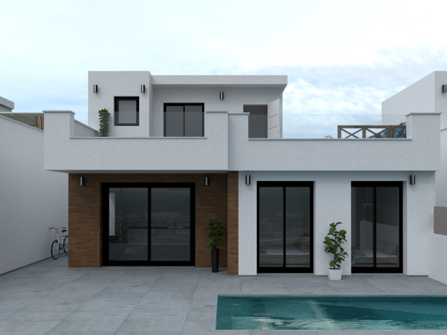 Villa zum Kauf provisionsfrei 349.900 € 4 Zimmer 115 m² 155 m² Grundstück San Pedro del Pinatar 30740