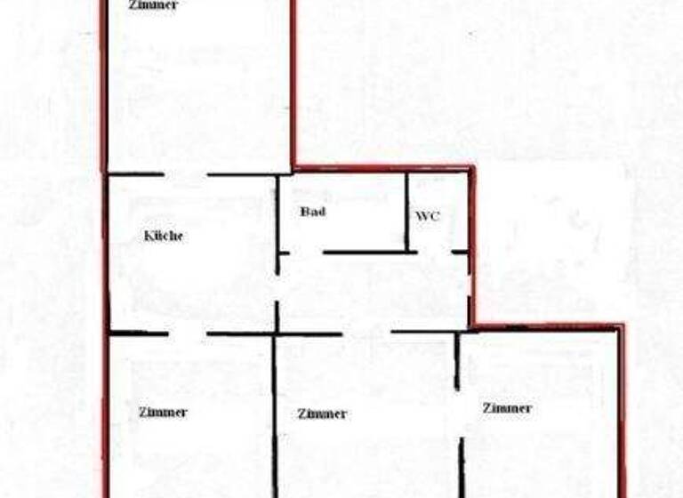 Wohnung zur Miete 825 € 2,5 Zimmer 90 m² 1. Geschoss Landsberger Str. 56 Fürstenfeldbruck Fuerstenfeldbruck 82256