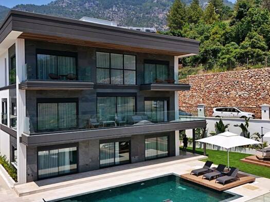 Villa zum Kauf - Erstbezug 5 Zimmer 525 m² 600 m² Grundstück frei ab sofort Bektas Alanya 07400