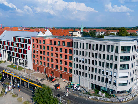 Wohnung zur Miete - Erstbezug 418 € 2 Zimmer 34,9 m² 4. Geschoss frei ab sofort Riebeckstraße 33 Reudnitz-Thonberg Leipzig / Reudnitz-Thonberg 04317