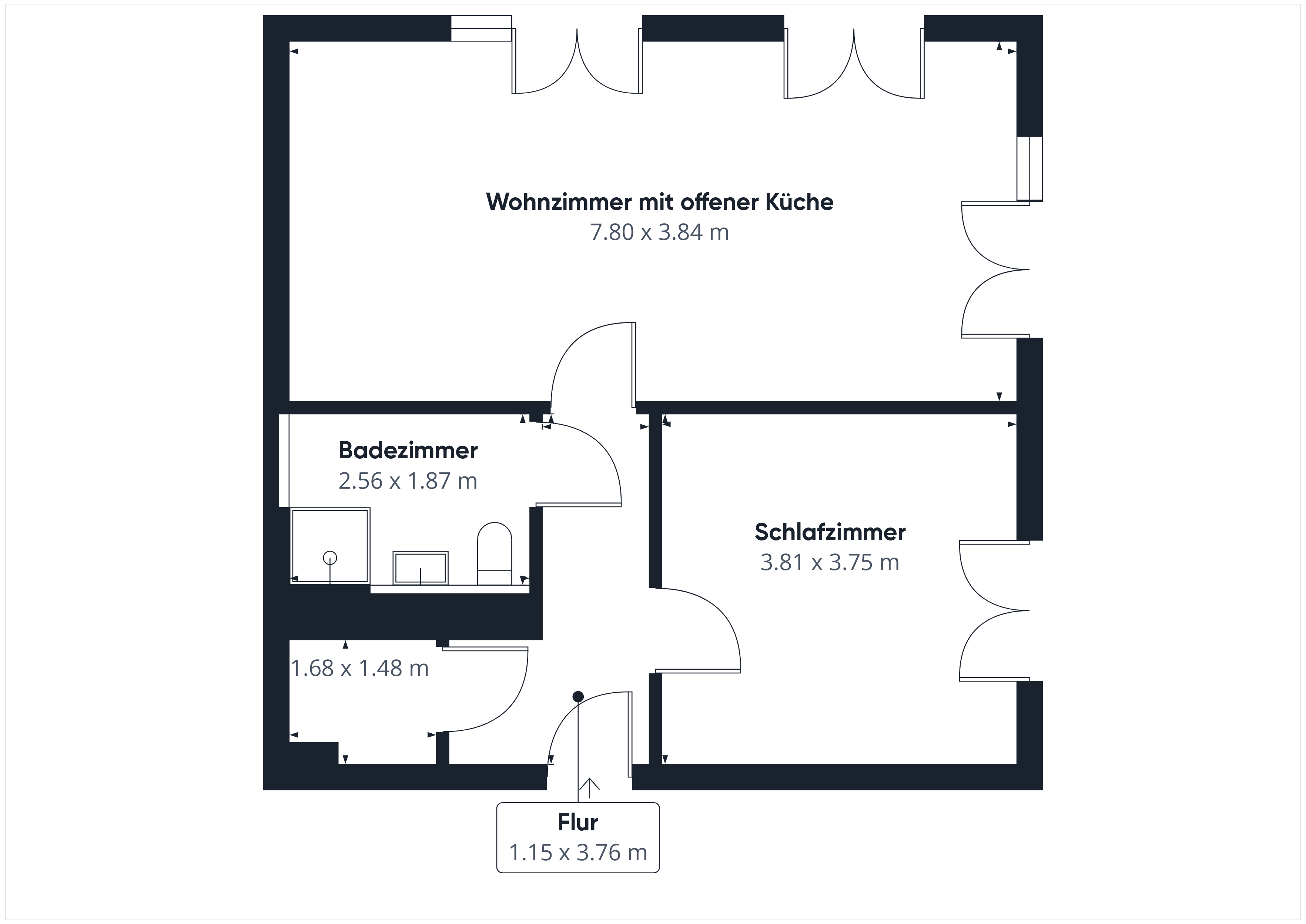 Wohnung zur Miete 390 € 2 Zimmer 60 m²<br/>Wohnfläche 1.<br/>Geschoss Geschwister-Steinhausen-Straße 5 Meusdorf Leipzig 04289