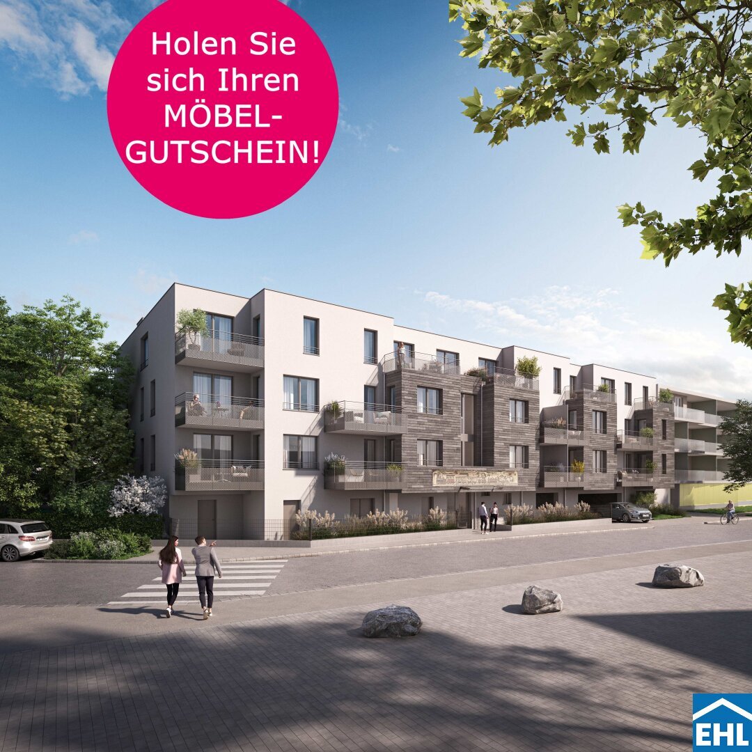 Wohnung zum Kauf 448.700 € 3 Zimmer 80 m²<br/>Wohnfläche 1.<br/>Geschoss Bahnhofstraße Deutsch-Wagram 2232