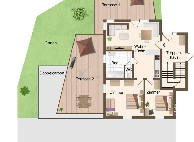 Wohnung zum Kauf 549.000 € 3 Zimmer 66 m² Ellmau 6352