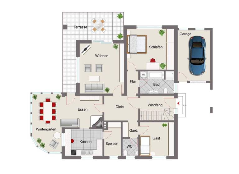Mehrfamilienhaus zum Kauf 559.000 € 9 Zimmer 237 m² 672 m² Grundstück Hunderdorf 94336