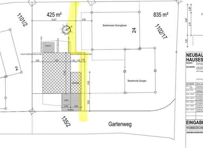 Grundstück zum Kauf 195.000 € 425 m² Grundstück Fridolfing 83413