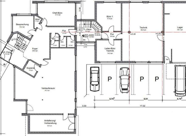 Bürogebäude zur Miete 8.272 € Lehen Ibbenbüren 49479