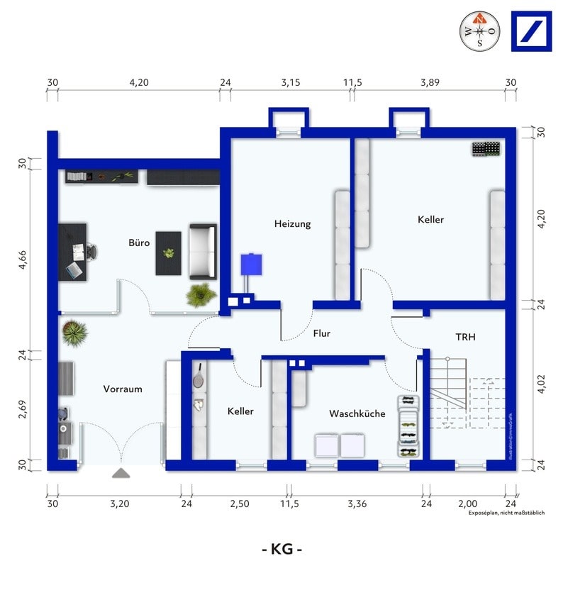 Mehrfamilienhaus zum Kauf 289.000 € 14 Zimmer 183,8 m²<br/>Wohnfläche 499,6 m²<br/>Grundstück ab sofort<br/>Verfügbarkeit Oberstein Idar-Oberstein 55743