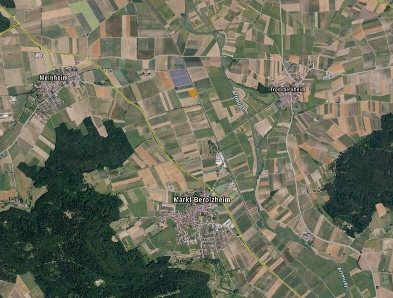Land-/Forstwirtschaft zum Kauf 77.000 € 9.055 m² Grundstück Markt Berolzheim Markt Berolzheim 91801