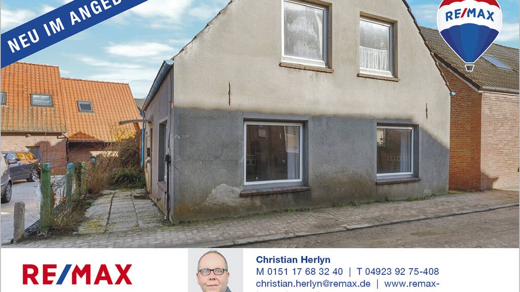 Einfamilienhaus zum Kauf 89.000 € 6 Zimmer 99 m² 179 m² Grundstück Pewsum Krummhörn 26736