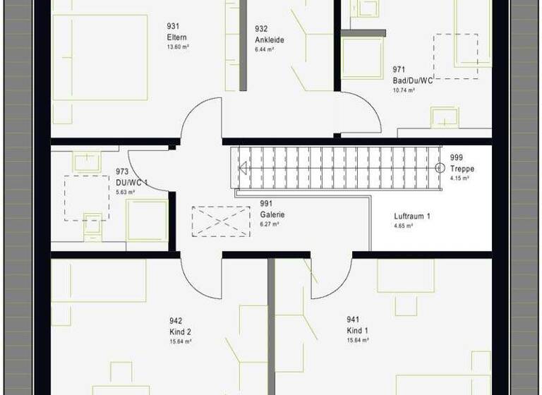 Einfamilienhaus zum Kauf - Erstbezug provisionsfrei 535.439 € 5 Zimmer 153 m² 470 m² Grundstück Wattenscheid Bochum 44866