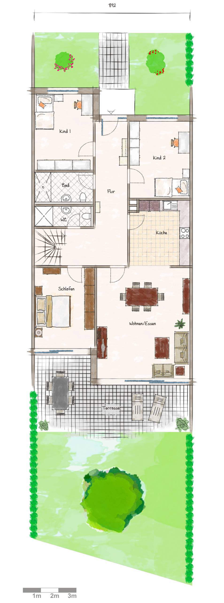 Bungalow zur Miete 1.575 € 4 Zimmer 116,2 m²<br/>Wohnfläche 334,2 m²<br/>Grundstück Henstedt-Ulzburg 24558