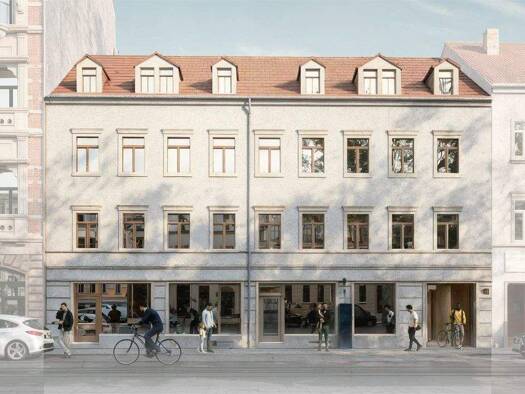 Verkaufsfläche zur Miete 950 € 1 Zimmer 50,3 m² Verkaufsfläche Bischofsweg 16 Äußere Neustadt Dresden 01097