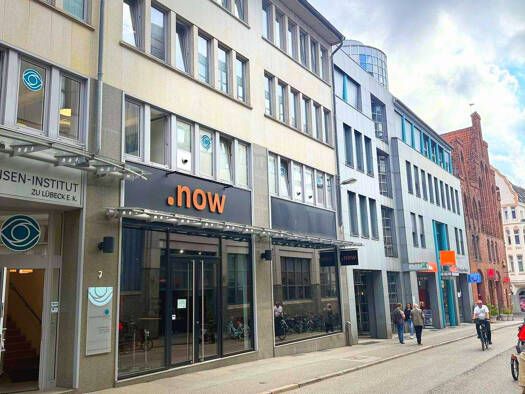 Ladenfläche zur Miete provisionsfrei 15,09 € 530 m² Verkaufsfläche teilbar von 220 m² bis 530 m² Dr.-Julius-Leber-Str. 3-7 Innenstadt Lübeck 23552
